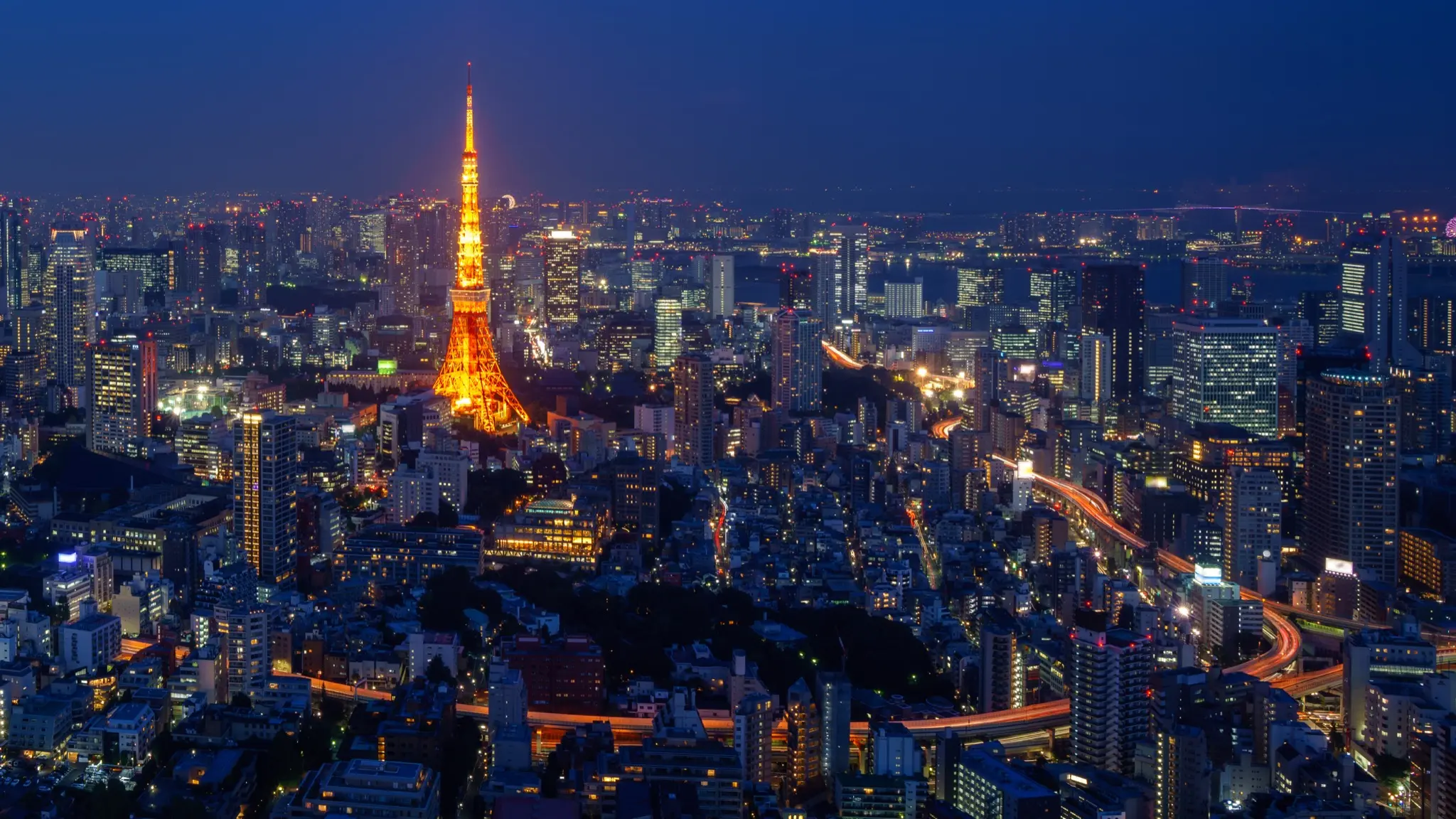 UbeMatcha hosts in Tokyo skyline montage